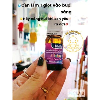 𝗢𝗦𝗧𝗘𝗟𝗜𝗡 𝗩𝗜𝗧𝗔𝗠𝗜𝗡 𝗗𝟯 𝗗𝗥𝗢𝗣𝗦 𝟮.𝟰𝗺𝗹 Dành cho trẻ sơ sinh