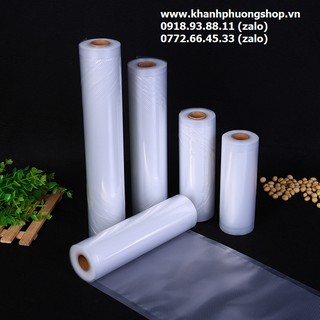 cuộn túi hút chân không thực phẩm 1 mặt nhám - túi hút chân không