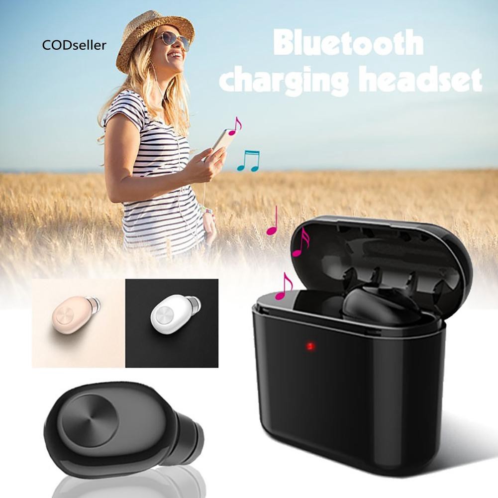 Tai nghe không dây bluetooth 4.2 kèm hộp sạc tiện dụng | BigBuy360 - bigbuy360.vn