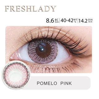 Lens trong 0 độ contact lens Freshlady 2 pcs/box fashion contact lens crystal color soft contact lens 14.20 mm A09
