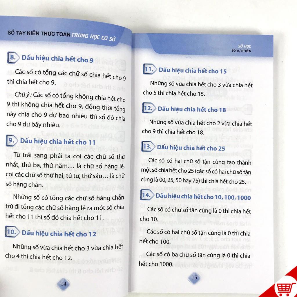 Sách - Sổ tay kiến thức THCS ( Combo 2 quyển, lẻ tùy chọn) Toán, Tiếng Anh | BigBuy360 - bigbuy360.vn