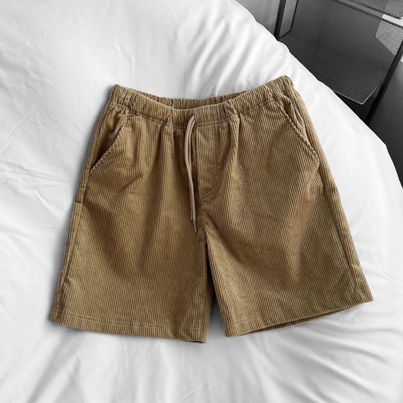 quần short nam nữ,chất nhung tăm lớn dày dặn 5 màu