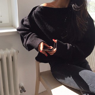 [ORDER TAOBAO/TMALL 030 ] Áo Len Cổ Lửng Cúc Vai Change Nhiều Style