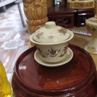 Chum trà sứ bát tràng