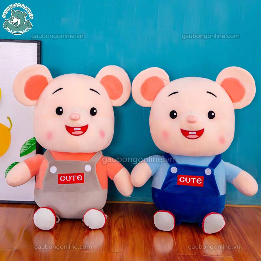 Chuột Bông Cho Bé | Chuột bông cute lông mềm mịn dễ thương - món quà ý nghĩa