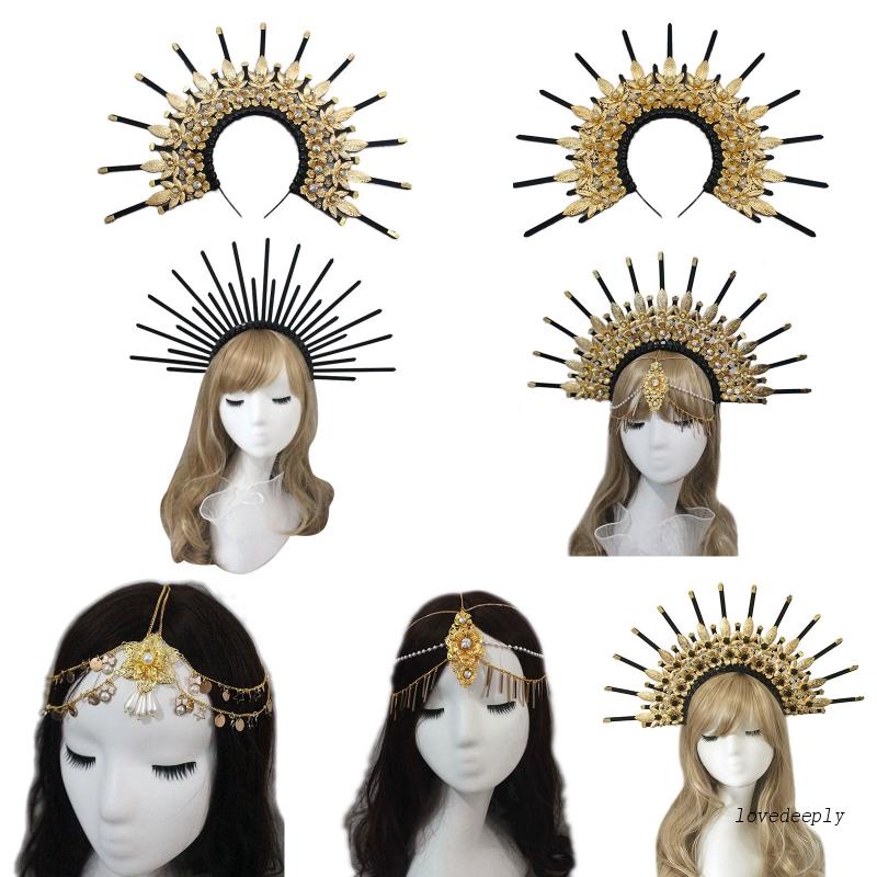 Băng Đô Cài Tóc Hình Vương Miện Phong Cách Lolita