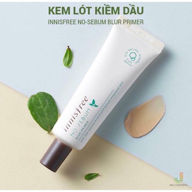 Kem lót kiềm dầu Innisfree – No Sebum BLUR Primer