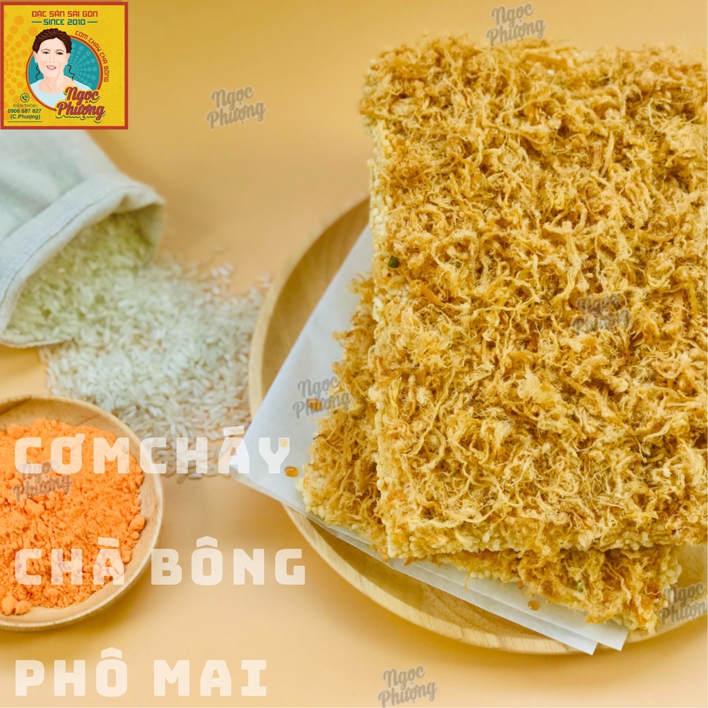 CƠM CHÁY CHÀ BÔNG PHÔ MAI 250G - NGỌC PHƯỢNG