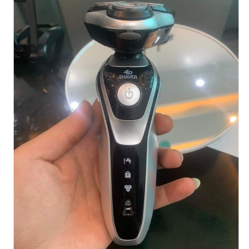 Máy cạo râu đa năng SHAVER SK1588, máy cạo râu 3 trong 1, cắt tóc, tỉa lông mũi, cạo râu, chống nước cực tốt