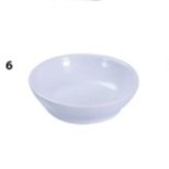 10 chén tương tròn 6.5 x 1.7 cm đen, kem nhựa melamine dĩa tiêu phíp small bowl