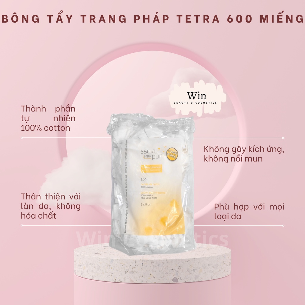 Bông Tẩy Trang Pháp Tetra