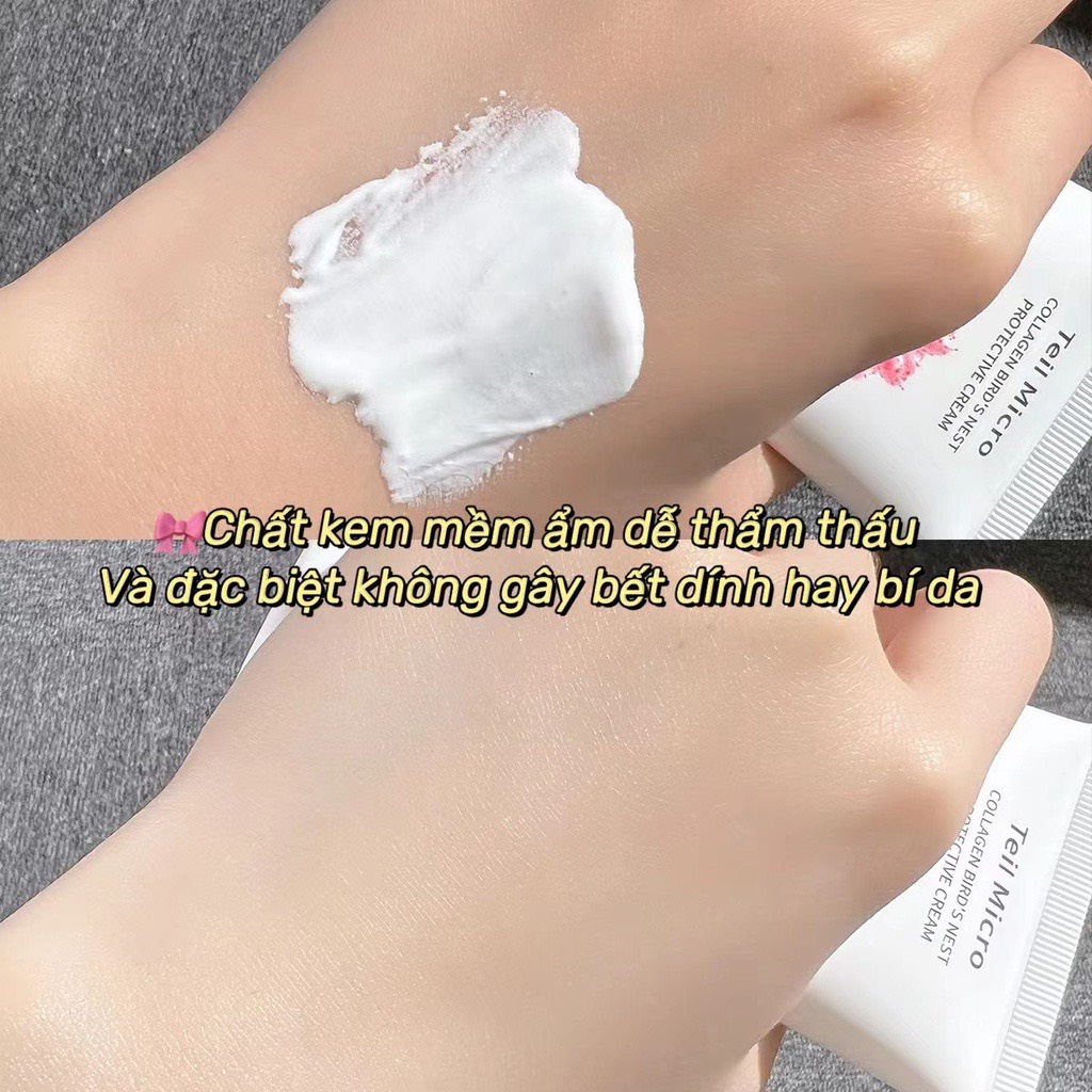 Kem Chống Nắng Collagen Yến Teil Micro 50ml