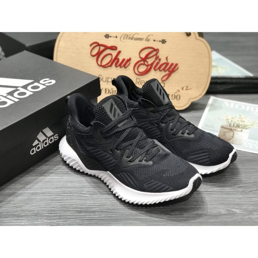 [ Giá CTV + Full box ] giày alphabounce đen trắng