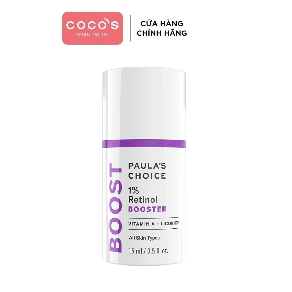 Tinh chất tăng cường chống nám và lão hóa Paula's Choice 1% Retinol Booster 15ml Mã: 7870