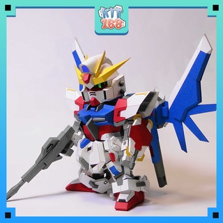 Mô hình giấy Anime Game Robot SD GAT-X105BFP Build Strike Gundam Full Package