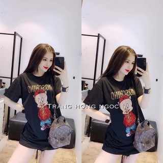 Váy đính đá gấu cao cấp