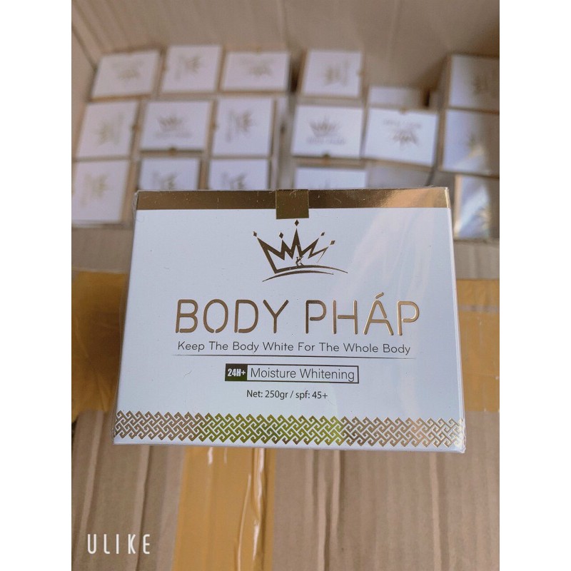 Body Pháp mua 1 Tặng 1 kích trắng