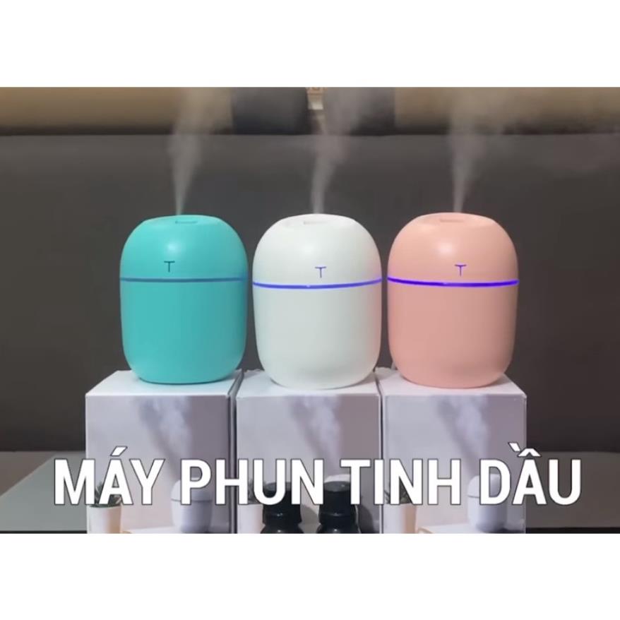 Máy Xông Tinh Dầu Mini -Máy Tạo Ẩm Phun Sương - Khuếch Tán Tinh Dầu Đuổi Muỗi