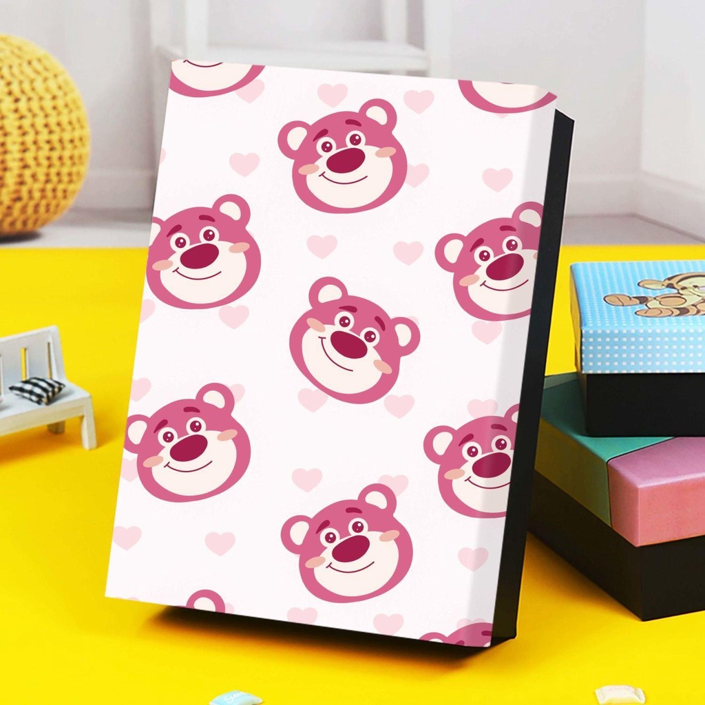 Hộp Quà Tặng Đựng Quần Áo / Giày Dép Hình Chú Gấu / Dâu Tây Dễ Thương