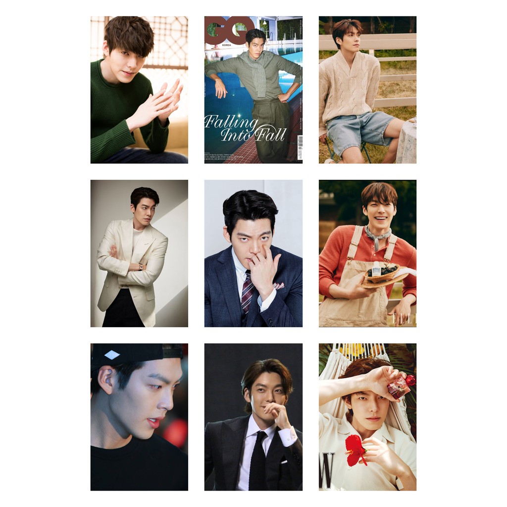 Lomo card 45 ảnh diễn viên Kim Woo Bin