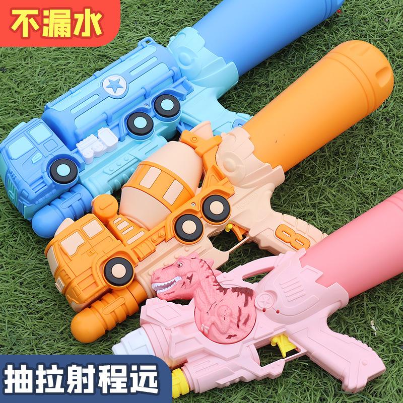 Súng bắn nước áp lực hình khủng long 570ml Redtech.