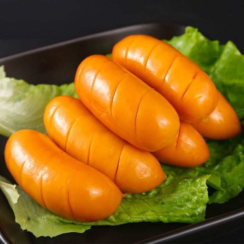 Xúc xích cay xúc xích ngô trung quốc 32g xúc xích nướng corn hot dog xúc xích ăn liền