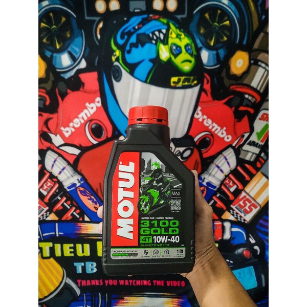 Nhớt Motul 3100 Gold 4T 10w40