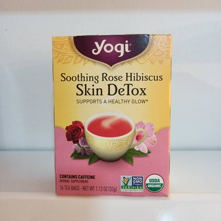 Trà hữu cơ thải độc da Yogi Skin Detox