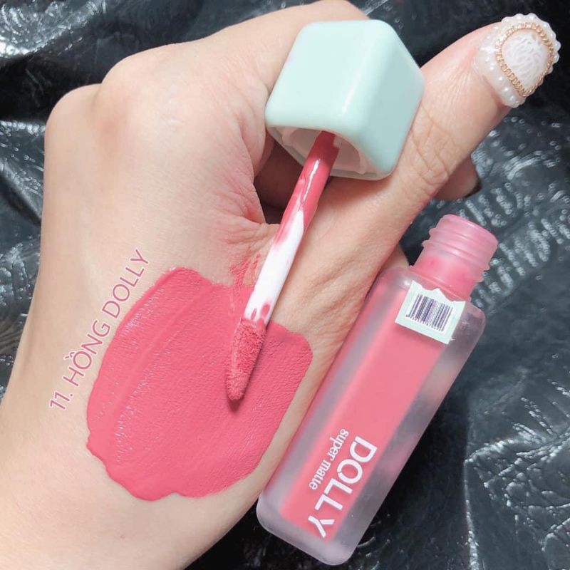 &lt;Hồng Dolly&gt;Son Dolly super matte hot trend 2021-Màu hót