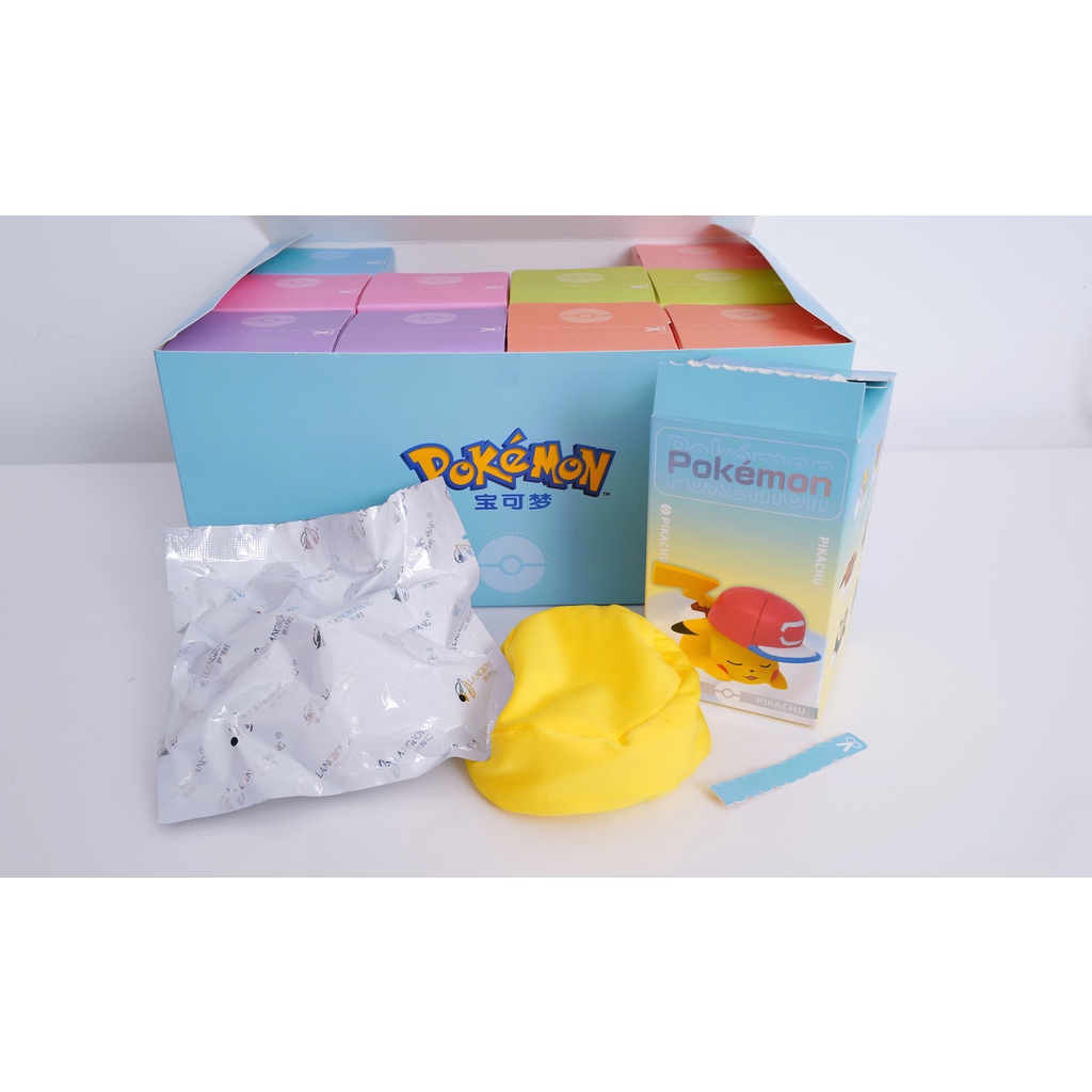 Mô hình Pokemon đang ngủ xịn sò - hàng nội địa Trung cao cấp - Pikachu / Eevee / Bulbasaur / Snolax / Jiraichi / Komala