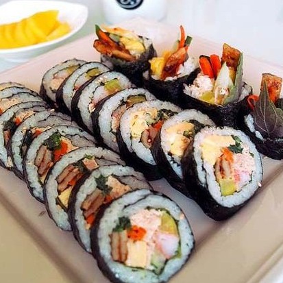 Nguyên liệu làm kimbap