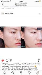 Cushion Moonshot vỏ đen MicroFit