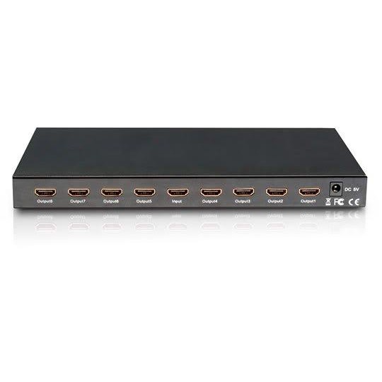 Bộ chia cổng HDMI từ 1 ra 8 FJGEAR HD-108 hỗ trợ chất lượng FullHD /3D