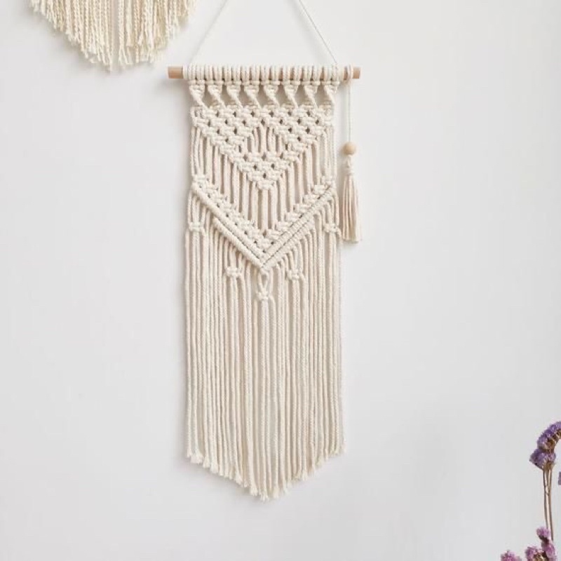 Mành Treo Tường Macrame Handmade Mi Casa Trang Trí Phòng, Decor Phòng MT269