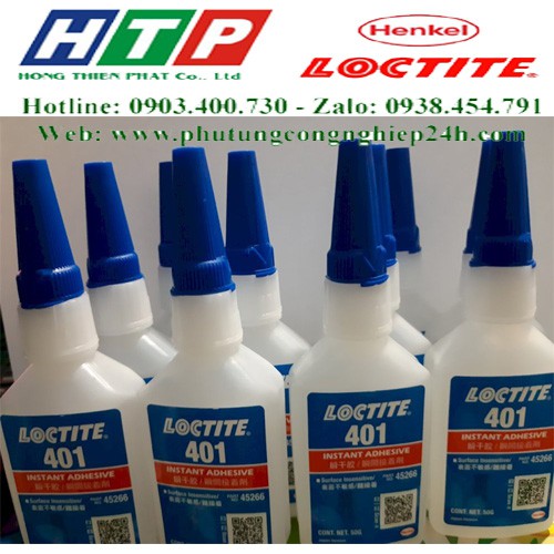 Thông tin kỹ thuật keo loctite 401-20gr