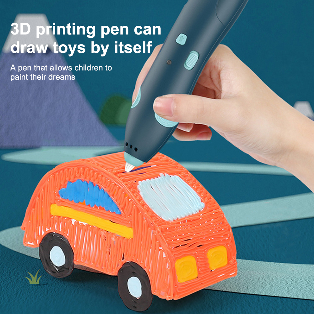 🖌Kho Sẵn Sàng🖌 Bộ Bút Vẽ 3D Không Dây Dùng Vẽ Tranh DIY Dành Cho Trẻ Em