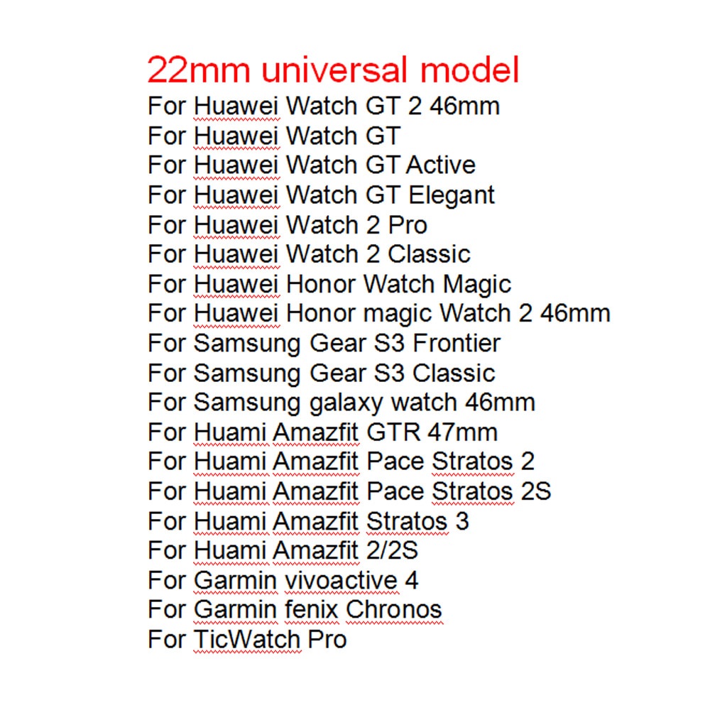 Dây đeo đồng hồ bằng thép không gỉ 22mm cho Huawei Watch 3 / GT 2 46mm GT2 Pro 2e