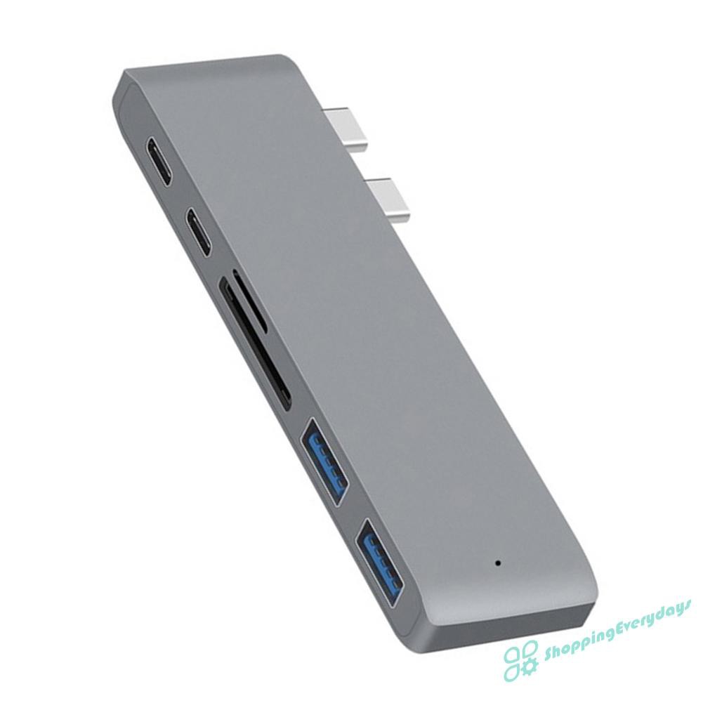 Thiết Bị Đọc Thẻ Nhớ 2 Cổng Usb 3.0 Cho Macbook Pro Air