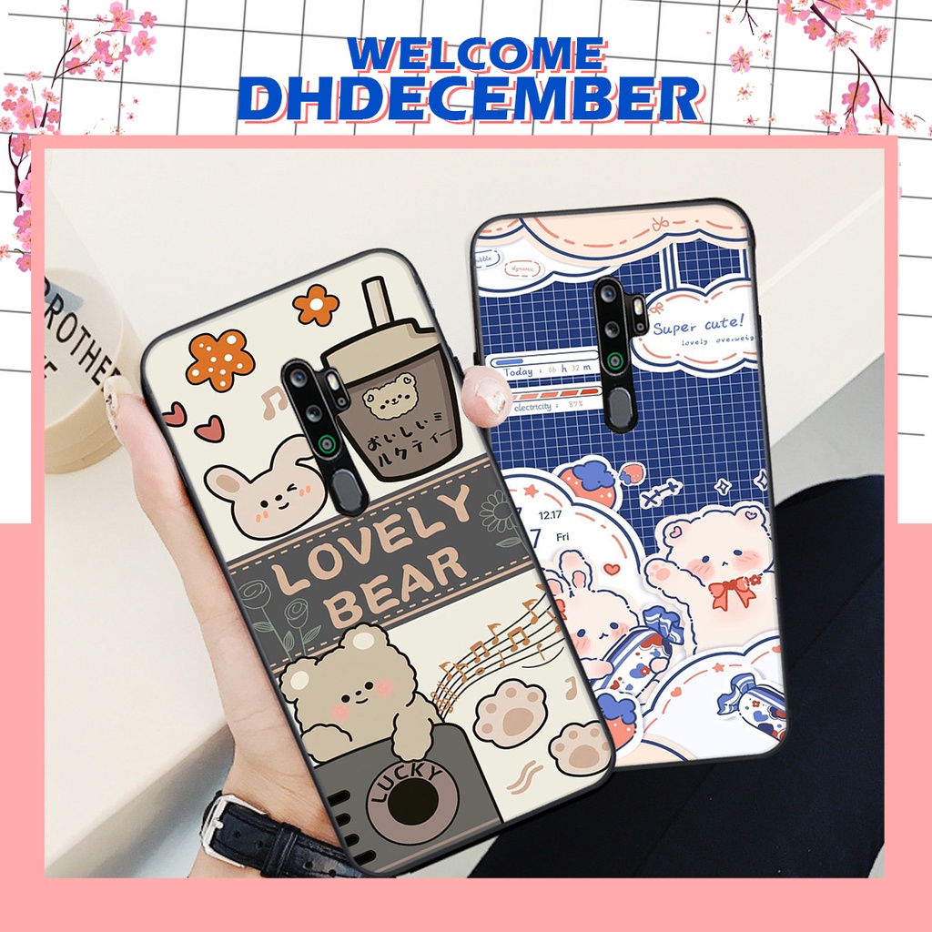 Ốp lưng Oppo A5 2020 / A9 2020 in hình nice ,good luck happy ốp xinh viền dẻo đẹp chất