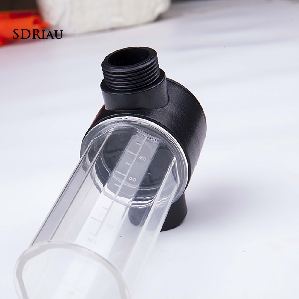 Bình đựng nước gắn vòi rửa xe bọt tuyết áp lực cao dung tích 100ml