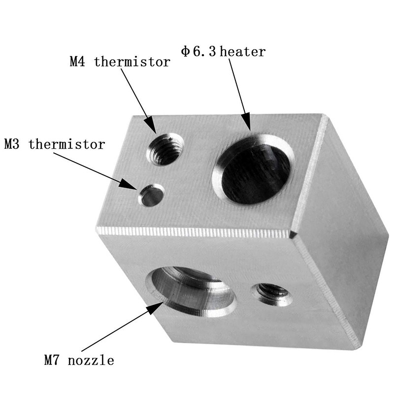 Set 2 Khối Sưởi Mk10 Cho Máy In 3d