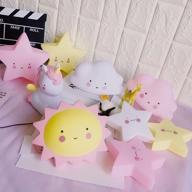 Đèn ngủ  siêu cute ( được chọn mẫu chọn màu nhá free ship nữa)