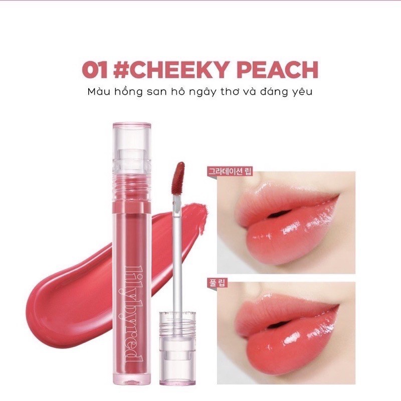Son Tint Lilybyred Glassy Layer Fixing Tint Màu #07 Sunset Orange #08 Burnt Brick | BigBuy360 - bigbuy360.vn