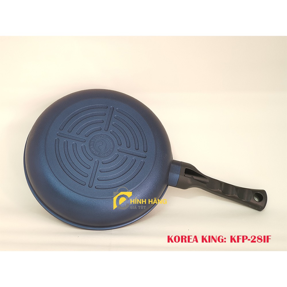 Chảo đá hoa cương cạn dùng cho bếp từ Korea King KFP-28IF