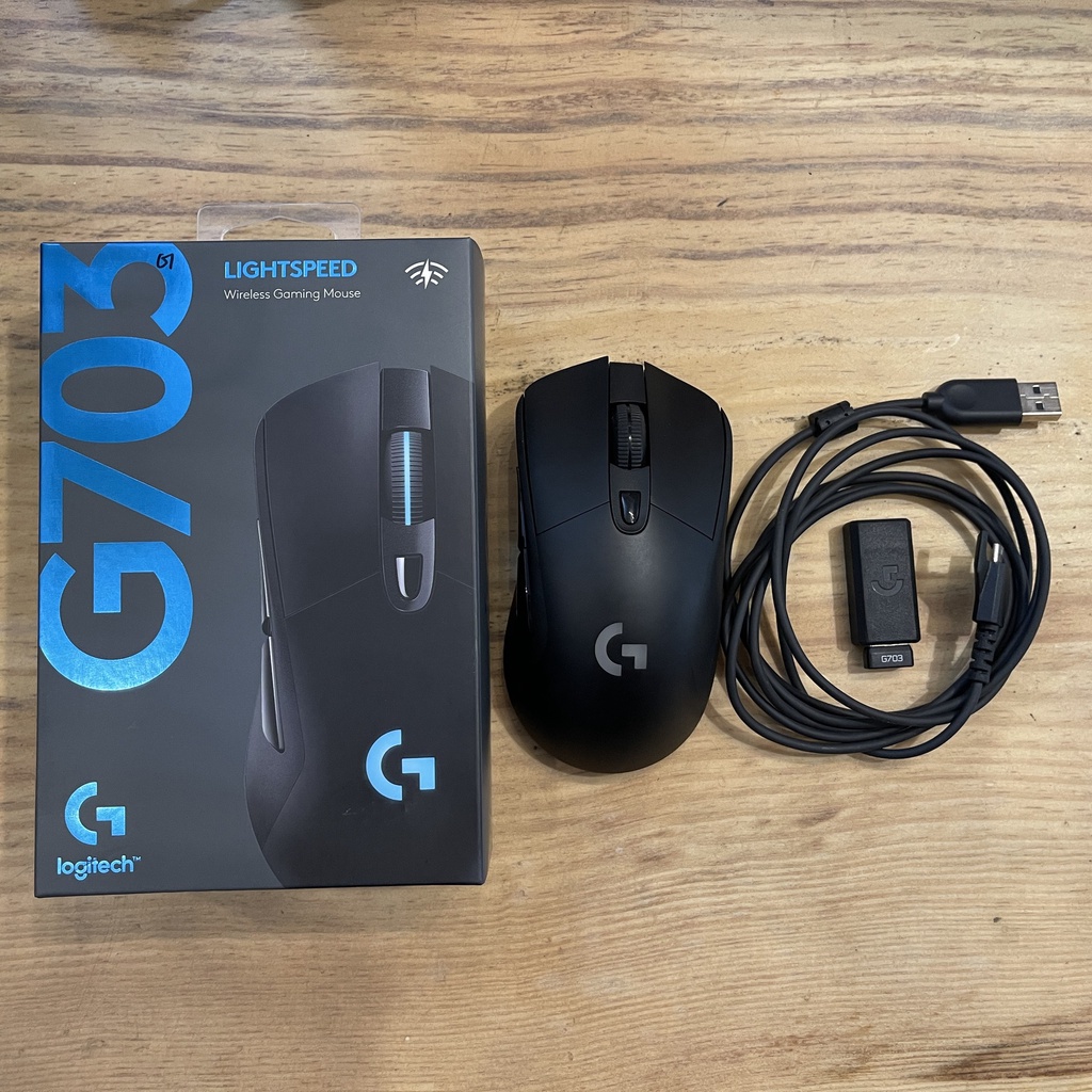 Chuột Gaming Không Dây Logitech G703 Hero LightSpeed Wireless Gaming RGB LED Siêu Nhạy Cao Cấp
