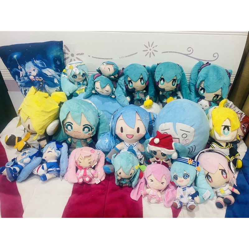 [Có sẵn]gấu bông miku, rin , len  Ai-chan vocaloid doll