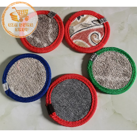 Miếng Lót Ly Lót Đế Cốc Ly Bằng Vải nỉ Siêu Thấm Nước