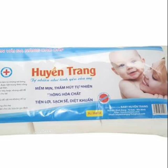 Khăn vải đa năng cao cấp Huyền Trang 300 t