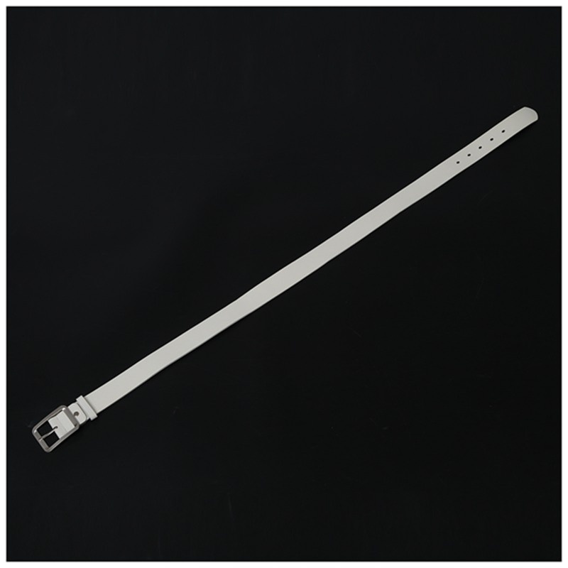 Dây Nịt Giả Da Với Khóa, Kiểu Dáng Đơn Giản, Dùng Cho Nam