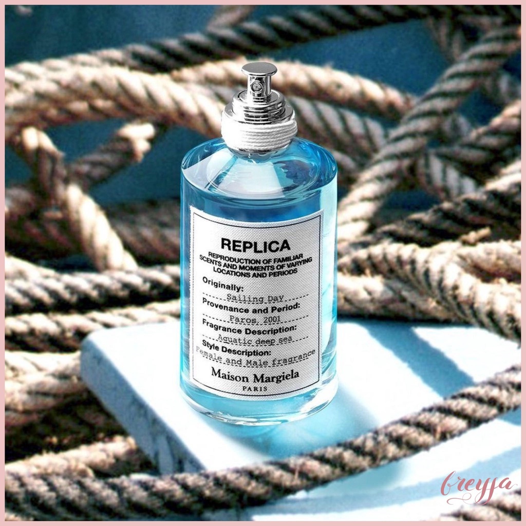 Nước Hoa EDT MINISIZE 10ml và 5ml SAILING DAY R.E.P.L.I.C.A Hương Biển, Diên Vĩ, Hoa Hồng, Bách Xù, Gỗ Tuyết Tùng